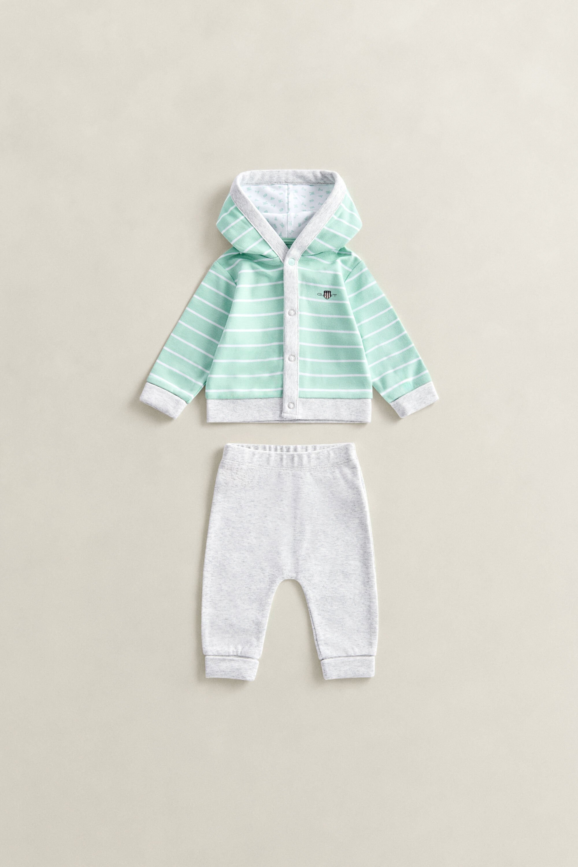 Conjunto de leggings e sweatshirt com capuz Baby Boys