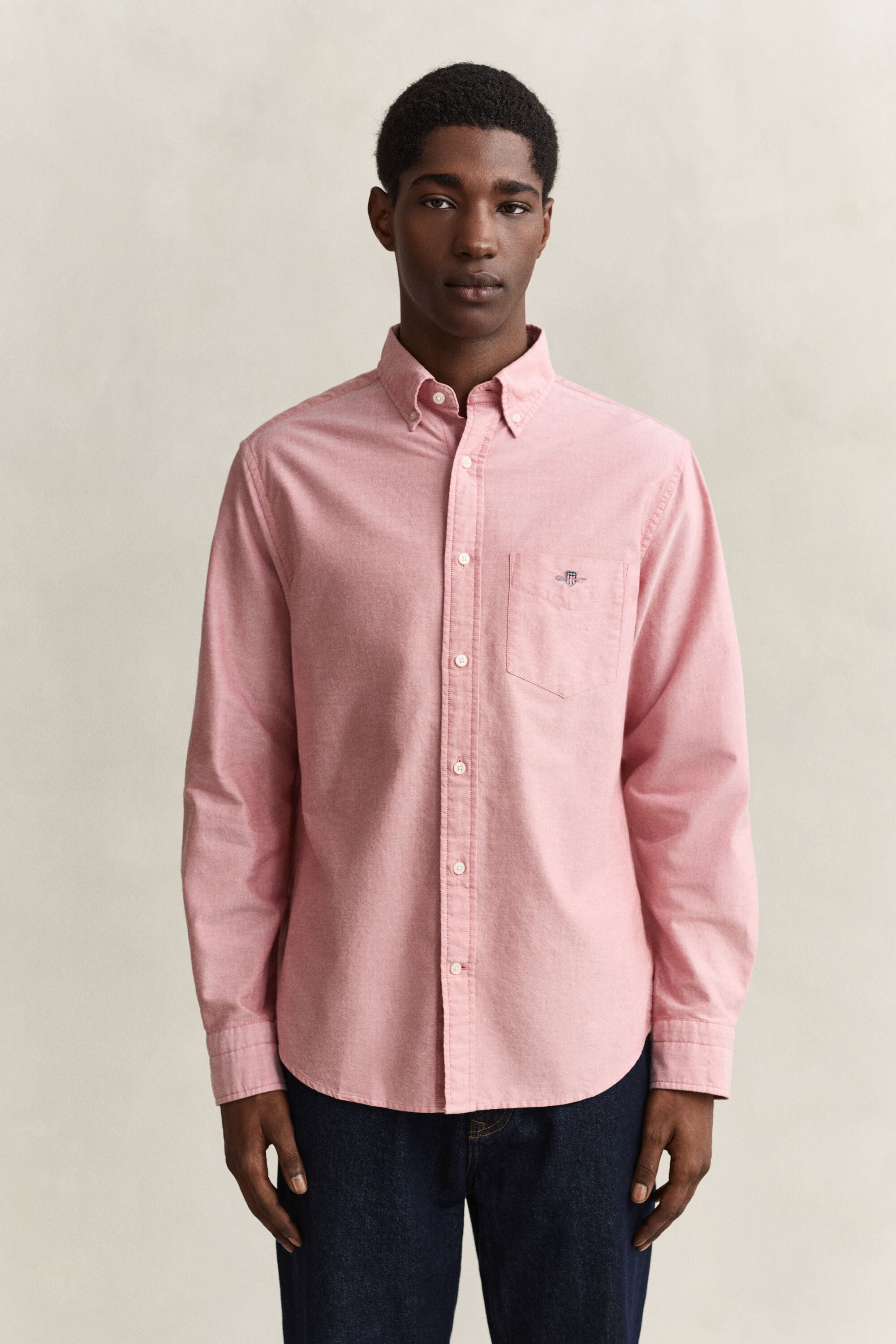 Camisa Oxford clássica regular fit
