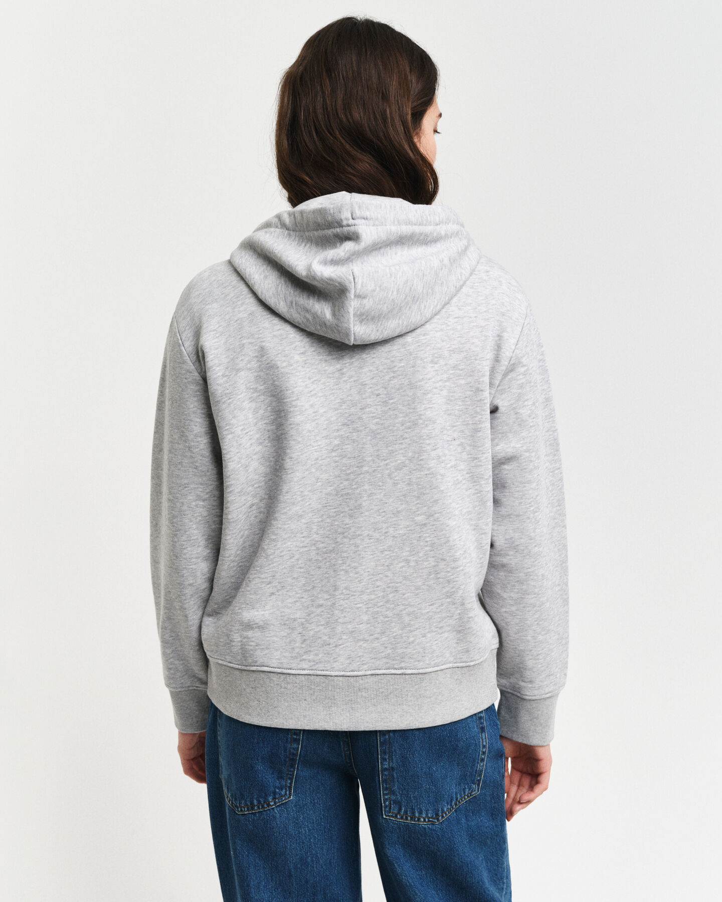 Sweatshirt com capuz e fecho Shield