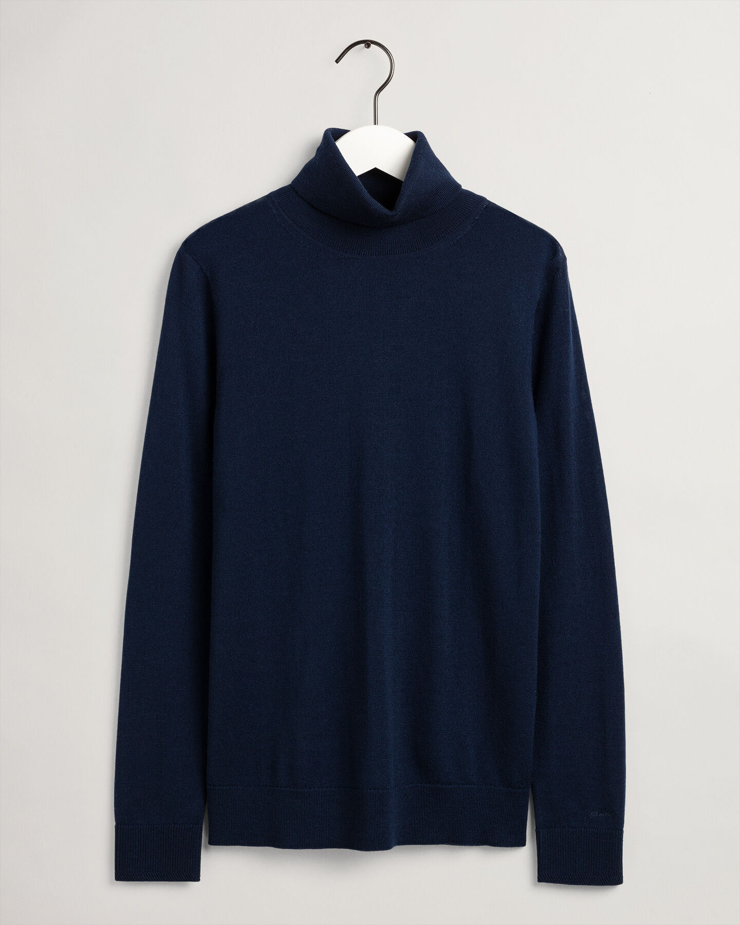 Camisola de gola alta em lã de merino lavável à máquina