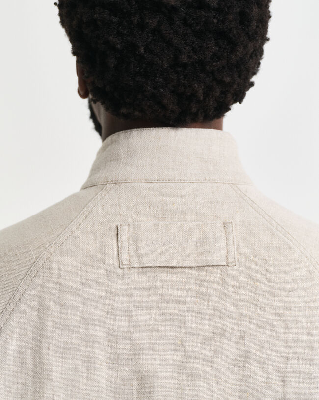 Casaco Harrington em linho