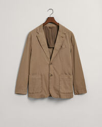 Blazer de fato em algodão