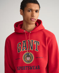 Sweatshirt com capuz Crest Shield