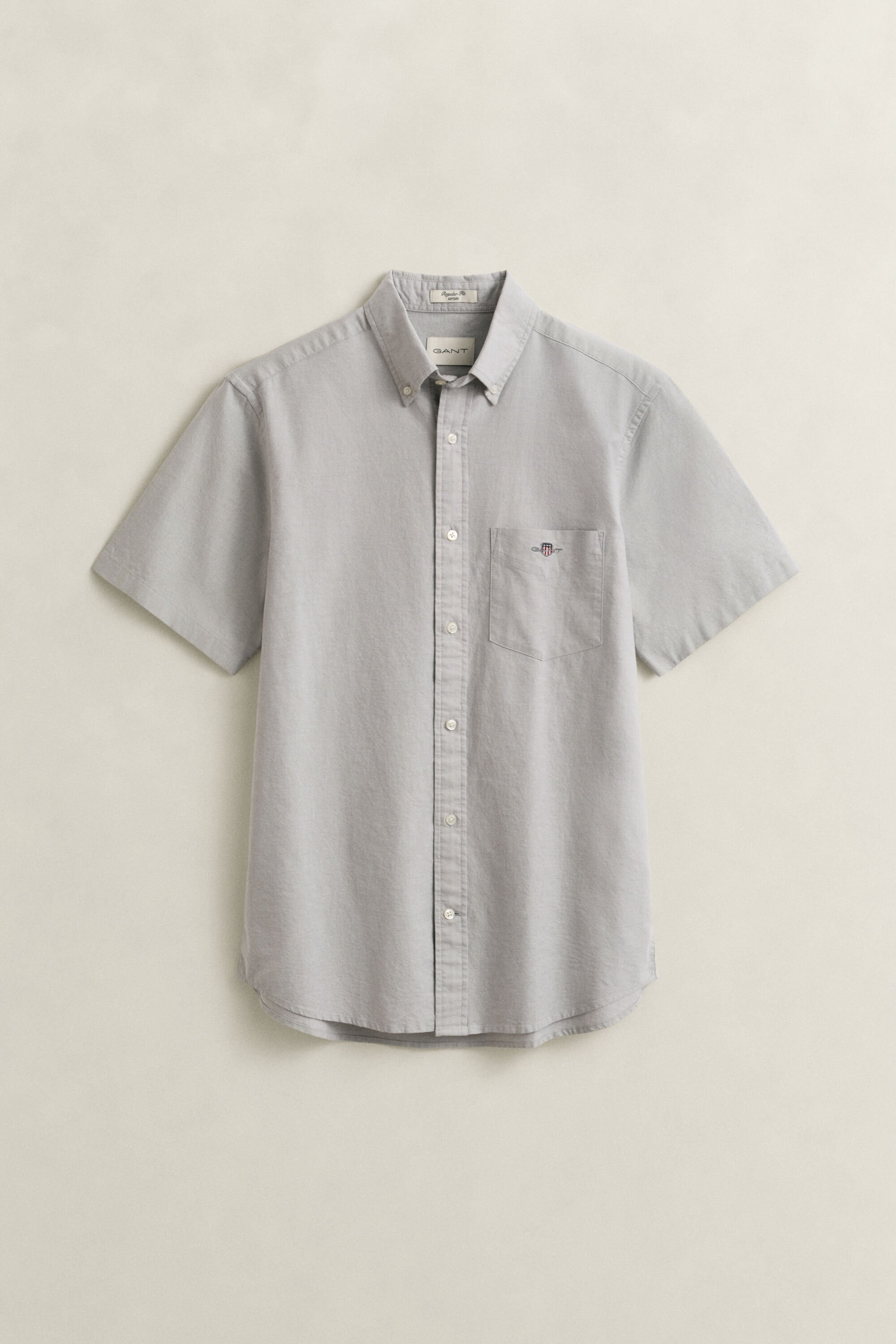 Camisa de manga curta Oxford Classic