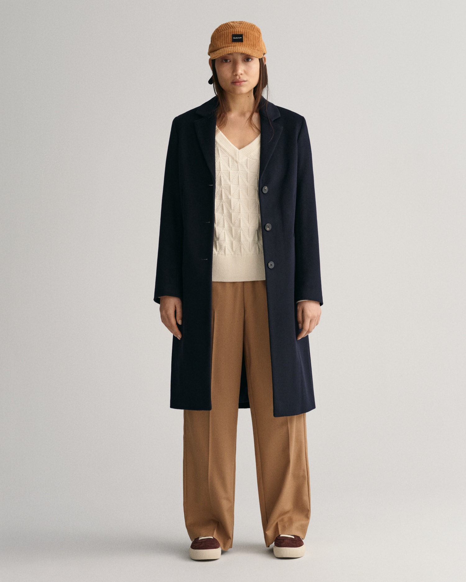 GANT Women Relaxed Fit Pull-On Pants ,